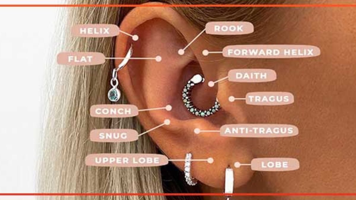 Exploring Different Ear Piercings: A Comprehensive Ear Piercing Chart Ear Piercings